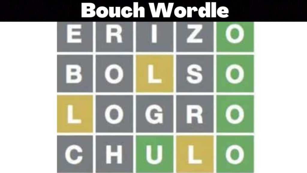 Bouch Wordle